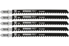 List do priamočiarej píly Strend Pro T311D 132 mm, 6z, na drevo, bal. 5 ks