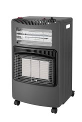 Ohrievač Strend Pro DA-201QAF 4,2kW + 1,2kW, + plynová hadica a regulátor plynu, 2v1, plynový, s ventilátorom, skladací