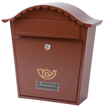 Pudełko NAPOLEON A, brązowe, pocztowe, 365x135x365 mm