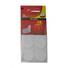 Pad Filz.sam.d. 35 mm weiß