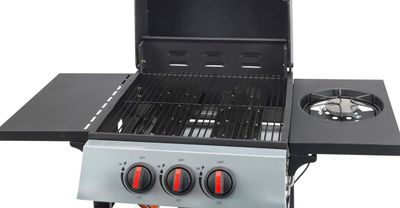 Grill Strend Pro Valencia, BBQ, plin 2+1 plamenika