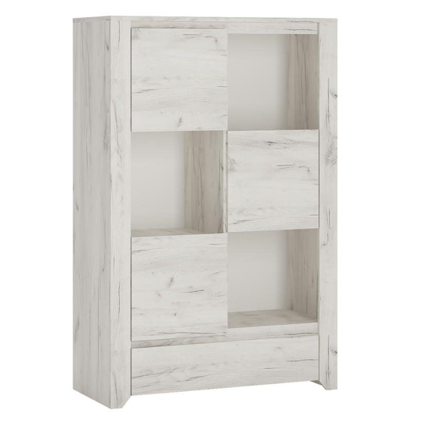 Komoda tip 31, bijela craft, ANĐEO