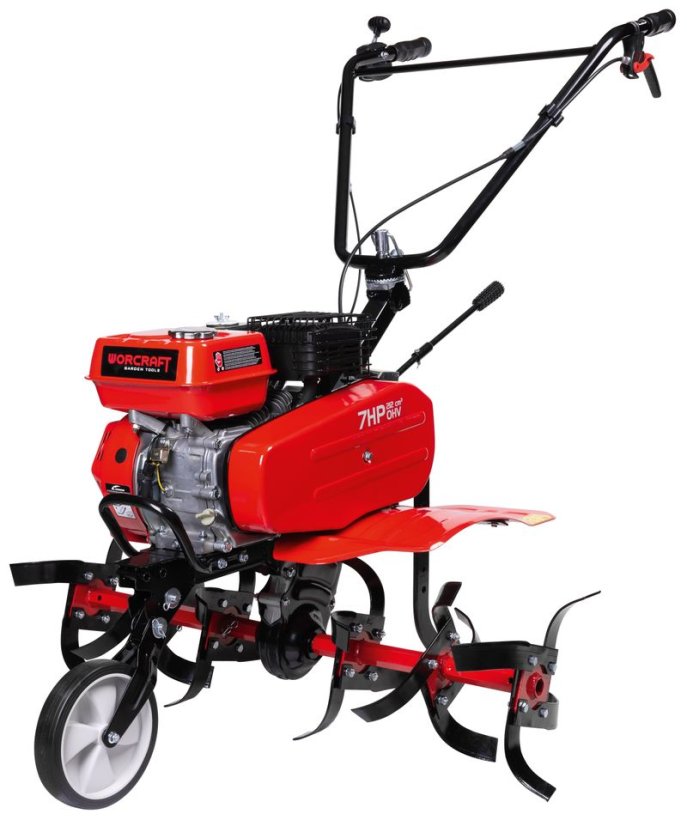 Rotavator, Grubber Worcraft WPLM112, 7 PS, 100 cm, Benzin