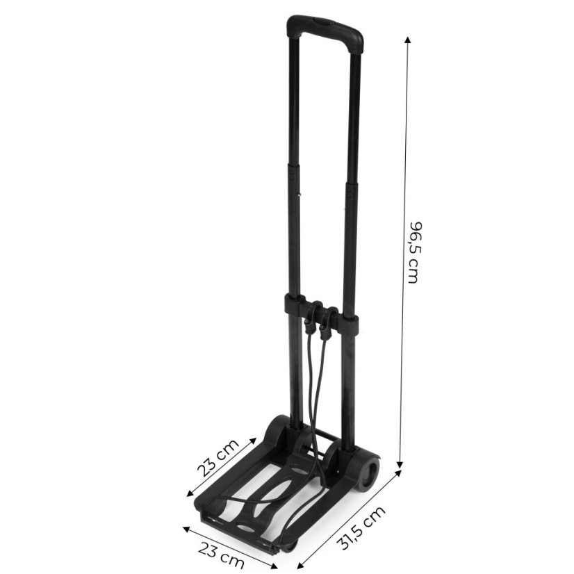 Skladací ručný vozík Transportný vozík 30 kg ModernHome (akce)