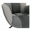Dizajnerska okretna stolica, patchwork/crna, KOMODO