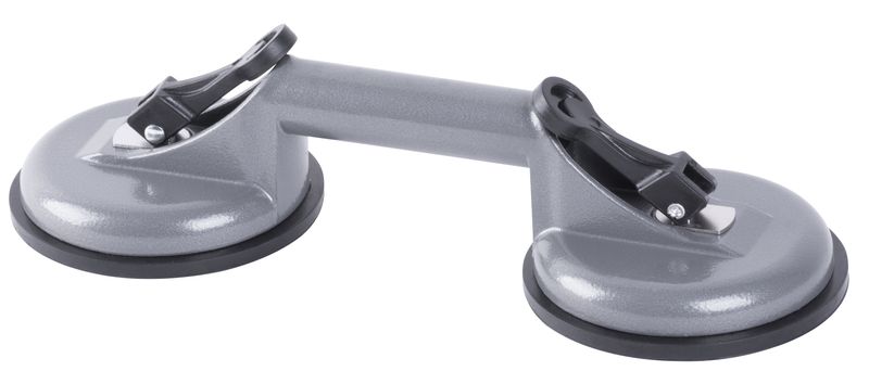 Glashalter Strend Pro CUP-785, Saugnapf, 2-domig, Metall, Zn