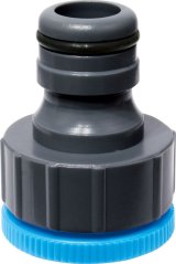 Adapter AQUACRAFT® 550990, MAX-Flow, 3/4";-3/4";x1";, für Gartenschlauch