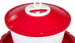 RAPID CLEAN Tränke für Geflügel, mit Beinen, 6 Liter, Kunststoff