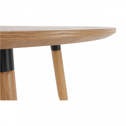 Barska miza, hrast, premer 60 cm, IMAM