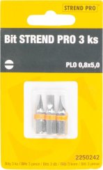 Bit Strend Pro Flat 0,8x5,0, pak. 3 kos