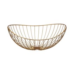 Coș de fructe DECOR 30cm auriu