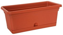 Virágcserép ICS MELISSA 40x20x16 cm, 6 égős, doboz, alátét