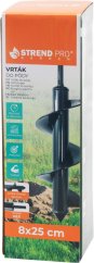 Burghiu de sol Strend Pro, pentru șurubelniță, 8x25 cm
