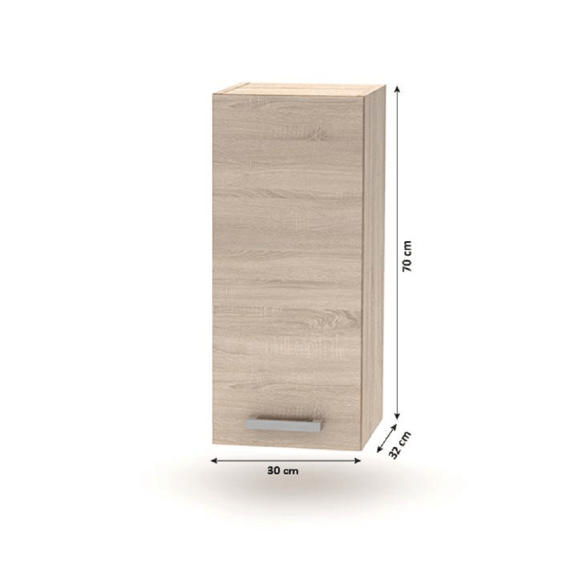 Oberschrank, Sonoma-Eiche, NOVA PLUS NOPL-002-OH