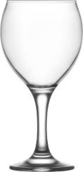 Pohár Misket, LAV, sklenený, na víno, 365 ml, 75x177 mm, bal. 6 ks