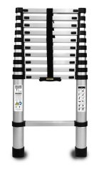 Lestev Strend Pro, teleskopska, 3,2 m, 1x11, maks. 125 kg