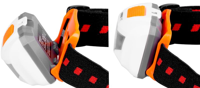 Stirnlampe Strend Pro Scheinwerfer HEM-003, LED+roteLED, 60 lm, 3xAAA (akce)