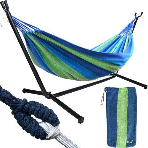Hamak ogrodowy 200x150cm ze stelażem (oferta specjalna)