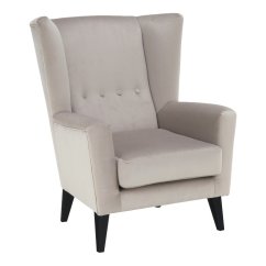 Sessel, Creme/Schwarz, RODEZA