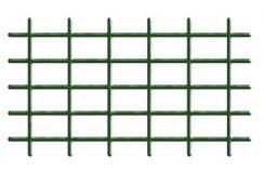 Mřížka Garden MEK6 145x42,5 cm, 4/4,7 mm, PVC/ocel, opěrná na květiny, zelená, zahradnická