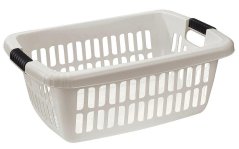 Košara za čisto rublje UH 40l bijela ";Aurora"; TONTARELLI KLC