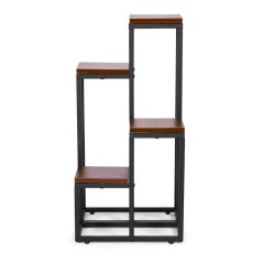 Suport pentru flori și decorațiuni - 4 niveluri, metal și MDF