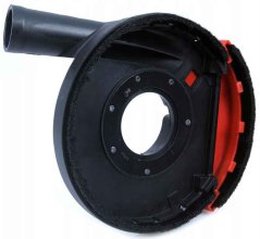 Ochranný kryt na odsávanie z uhlovej brúsky 180 - 230 mm pri brúsení, MAR-POL
