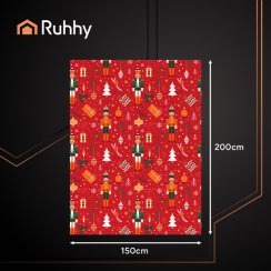 Vianočná flanelová deka 1,5x2m Ruhhy 26607