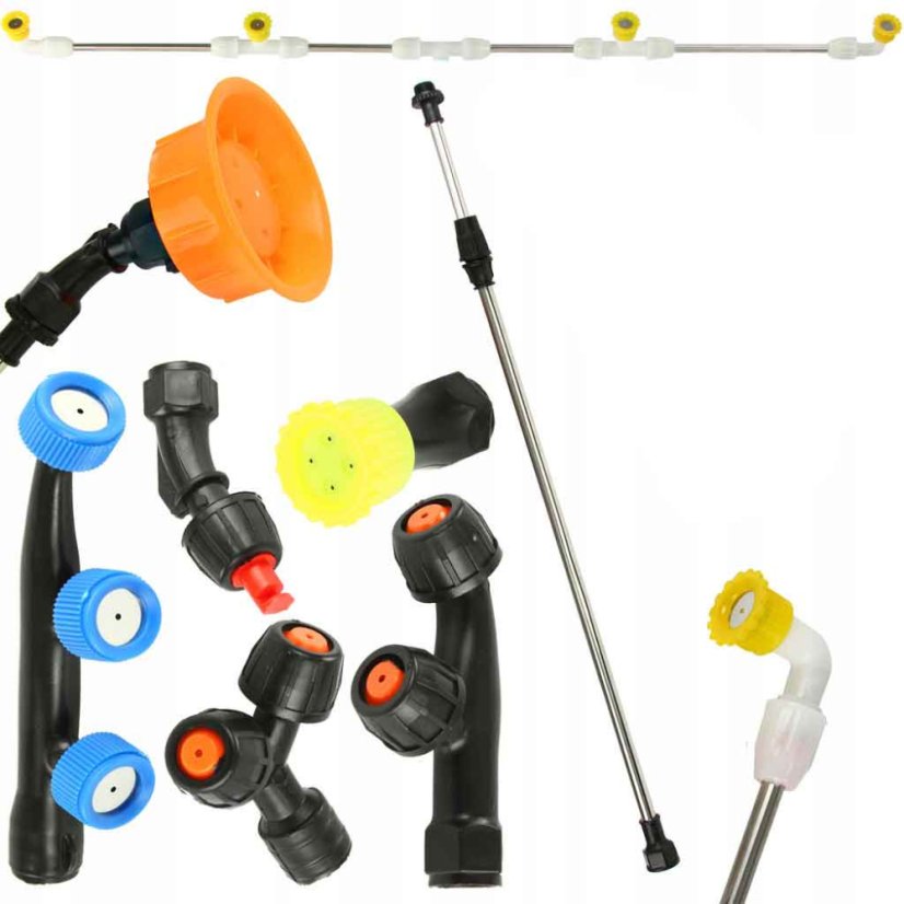 Akkusprühgerät 16 Liter, Batterie 12V-8Ah, orange, MAR-POL
