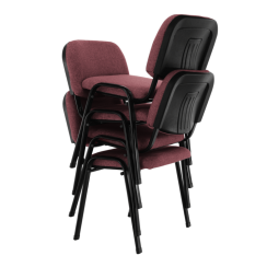 Uredska stolica, crveno-smeđa, ISO 2 NOVO