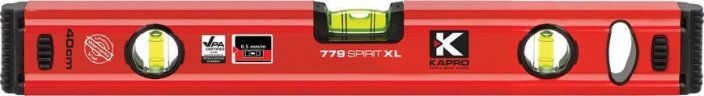 Poziomnica KAPRO® 779X-41M Spirit™ XL 400 mm, 3 poziomy, magnetyczna