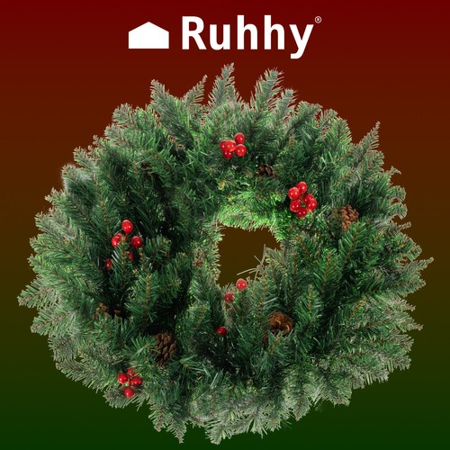 Weihnachtsdeko Türkranz Dekoratives Ornament mit einer Stärke von 60cm. XXL