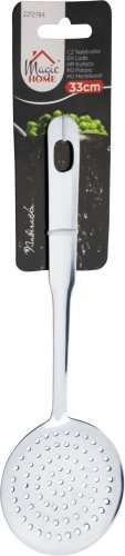 MagicHome Schöpfkelle, Skimmer, Küche, Edelstahl, 33 cm