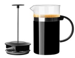 Kanvica na kávu a čaj 600ml sitko-piest, nerez FRENCH PRESS