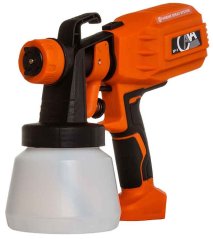 Striekacia maliarska pištoľ, 550 W, nádobka 800 ml, tryska 1,0, 1,8 a 2,5 mm, CATA