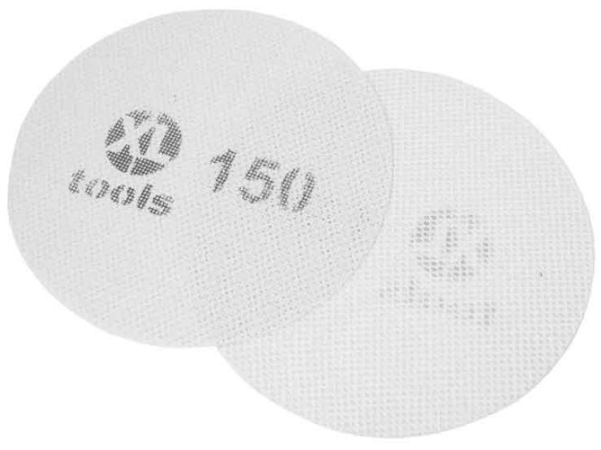 Brusna rešetka za gipsane ploče, promjer 225 mm, granulacija 220, čičak, 5 komada, XL-ALATI