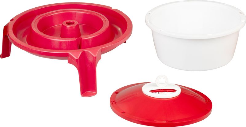 RAPID CLEAN Tränke für Geflügel, mit Beinen, 6 Liter, Kunststoff