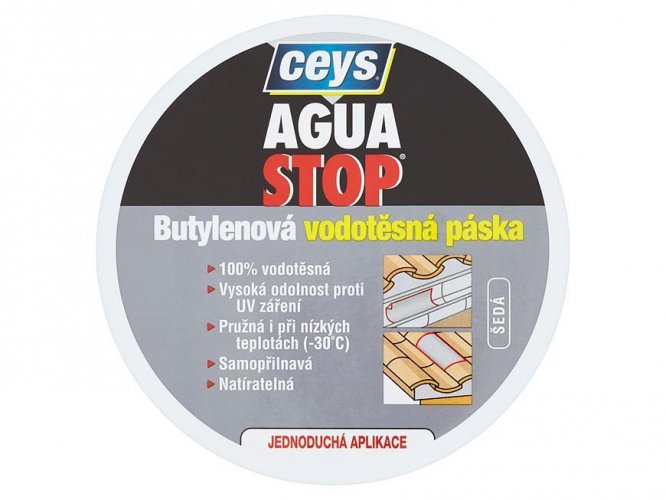 Páska Ceys Aguastop, butylová páska, 10 m x 15 cm
