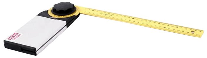 Uhlomer nastaviteľný, dĺžka 500 mm, PRO TECHNIK