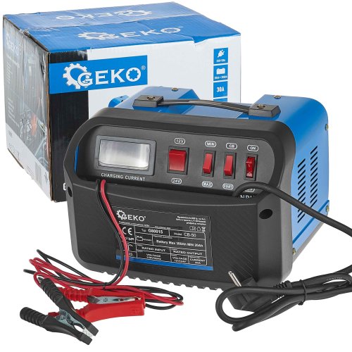 Nabíjačka so štartovaním 12/24V 20-380 Ah, GEKO