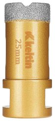 Diamant-Bohrkrone, M14-Gewinde für Winkelschleifer, Durchmesser 25 mm, GEKO (akce)