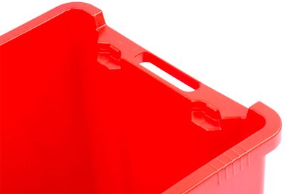 Pudełko ICS M400000, 40 lit., 56x35x31 cm, czerwone