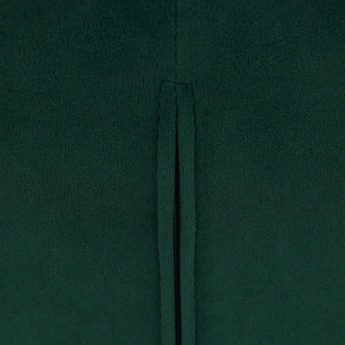 Scaun de masă, ţesătură de catifea smarald / crom, SALOMA NEW