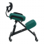 Ergonomiczny fotel klęczący, zielony/czarny, RUFUS