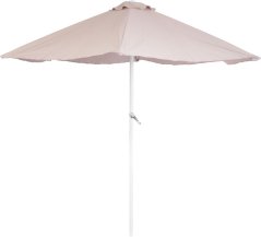 Parasol Zina, 230 cm, 34/34 mm, z zawiasem, beżowy