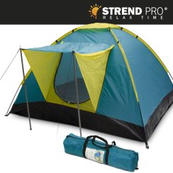 Stan Strend Pro, turistický, pro 3-4 osoby, zelený, 205x205x120 cm