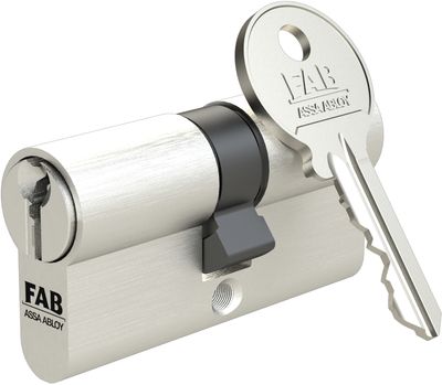 Vložek cilindrični FAB 1.00*/DNm 30+40, 3 ključi, konstrukcija