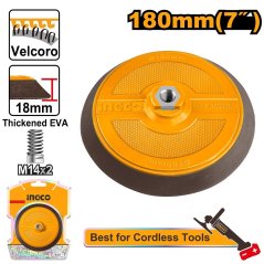 Kotúč leštiaci s prírubou M14 o180x18mm, INGCO Industrial