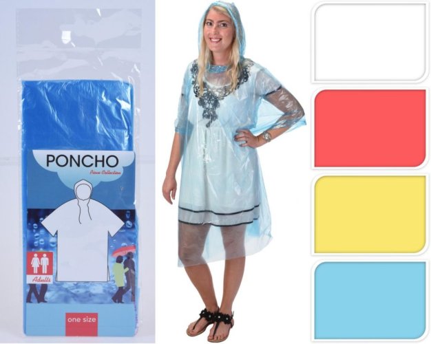 Pršiplášť pončo