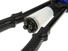 Clește de nituire PROFI pentru nituri 2.4,3.2, 4.0, 4.8, 6.0, 6.4, ambidextru cu recipient,
